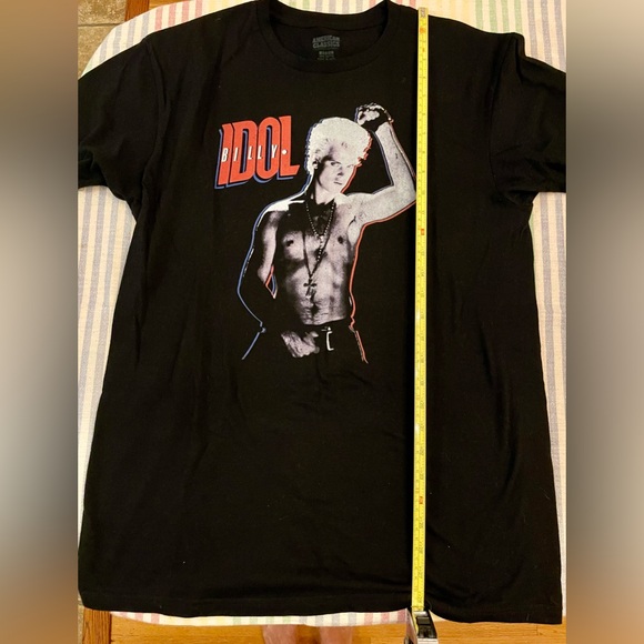 Billy Idol Concert T-Shirt, New & Unworn- Unisex Size M, 100% Cotton. - Picture 4 of 4